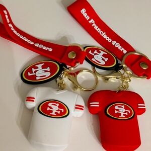 San Francisco 49ers keychains